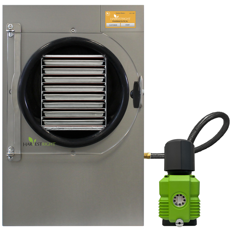 Harvest Right Large Pharma Stainless Steel Freeze Dryer with Premium Pump