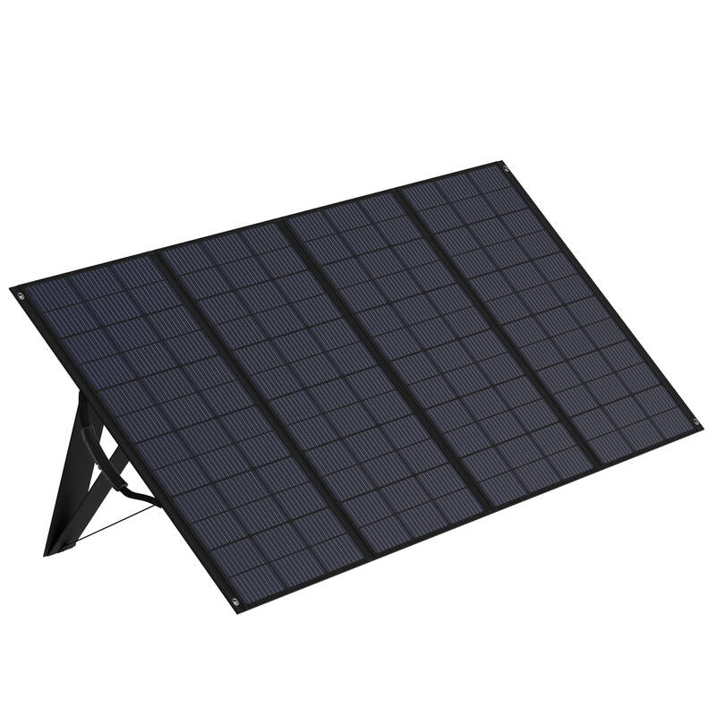 Zendure 400W Foldable Solar Panel displayed in full size for high-efficiency solar power generation