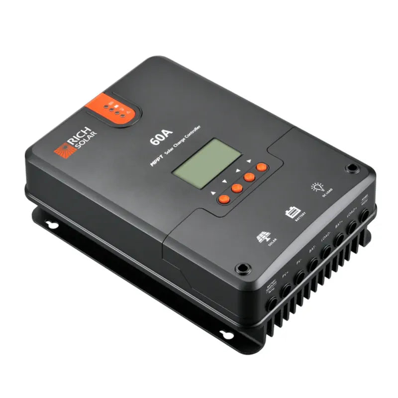 Rich Solar | 60 Amp MPPT Charge Controller | High Efficiency