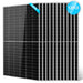 Collection of 12 Sun Gold Power 550 Watt Monocrystalline PERC Solar Panels, perfect for sustainable energy production