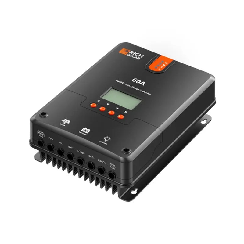 Rich Solar | 60 Amp MPPT Charge Controller | High Efficiency