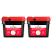 Twin Canisters of ReadyWise Whey Milk Alternative with 120 Servings for Emergency Preparedness