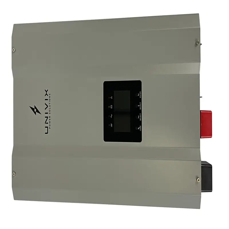 Top view of Univix Gen 2 Inverter displaying the layout of control buttons and indicators for ease of use